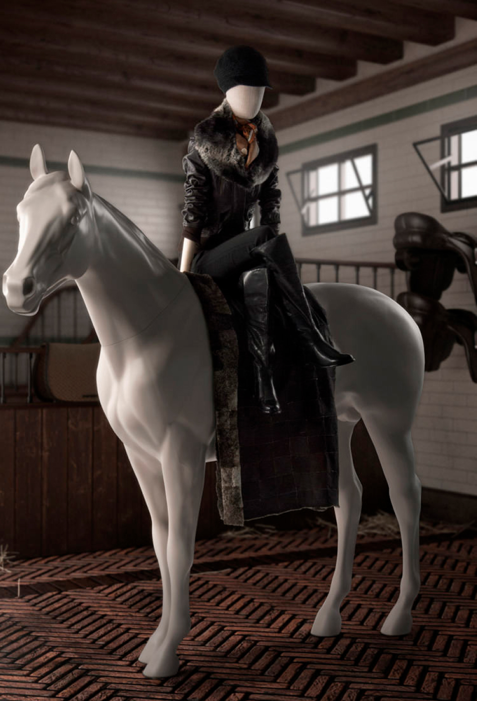 horse mannequin